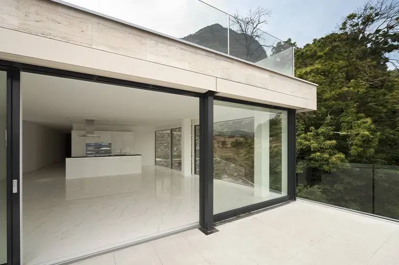 La bonne baie vitrée